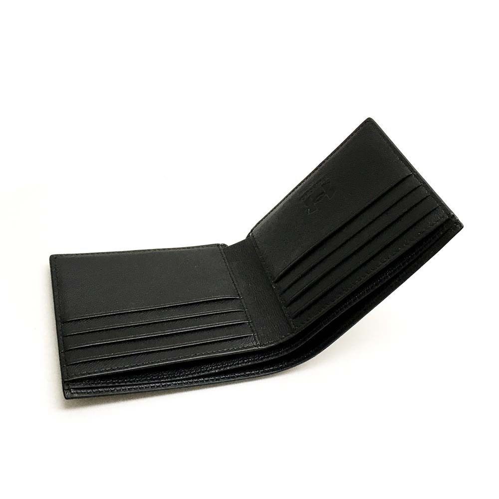 Balenciaga x Under Armour Men Wallet Bifold Leather Black 817717