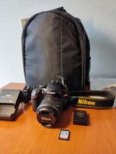 Cámara Nikon Reflex D3200 como nueva Profesional 