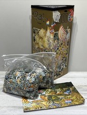 Rompecabezas Heye 4000 piezas Trafalgar de Michael Ryba con póster - raro 1986