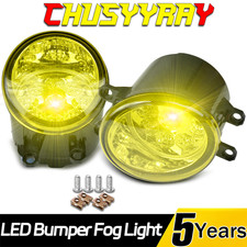 Yellow Led Fog Lights Assembly For Toyota Yaris 2006-2007 2008 2009 2010 2011
