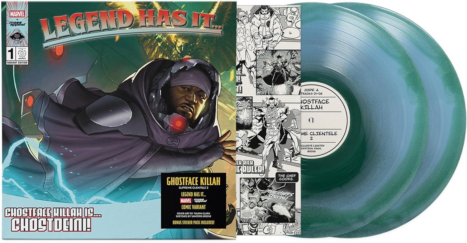 Ghostface Killah Supreme Clientele 2 Marvel Variant 2LP Vinyl 12"" Album