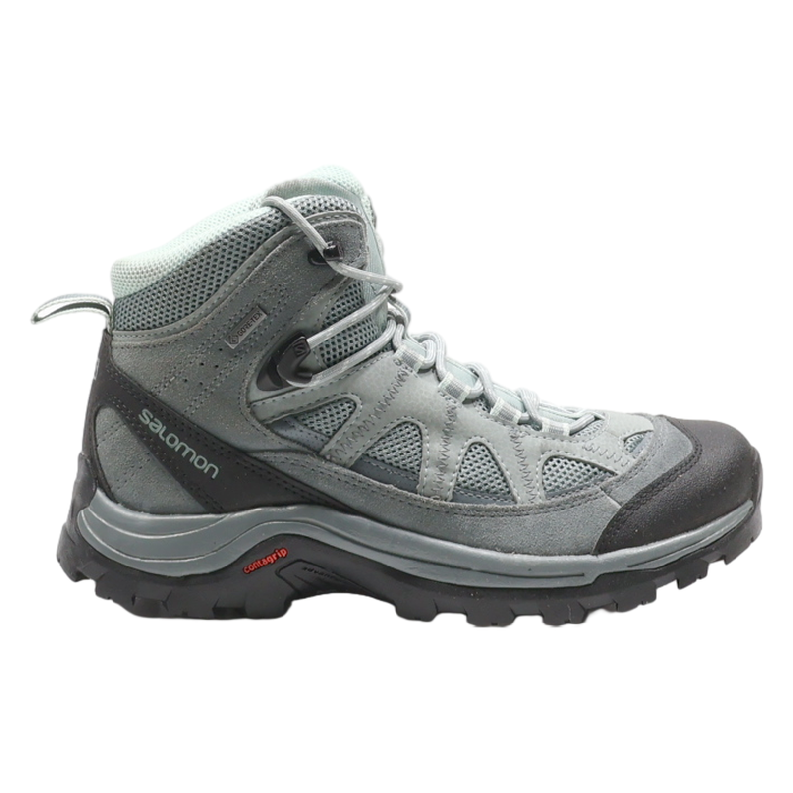 SALOMON Stivali da trekking grigio sintetico 404644 donna UK 4 5