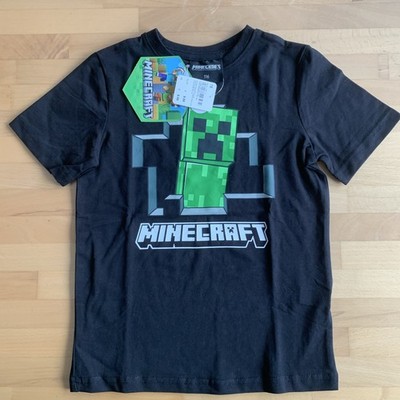  Minecraft T-Shirt kurzarm (Ernstings-Marke)  Gr. 116 / neu opv