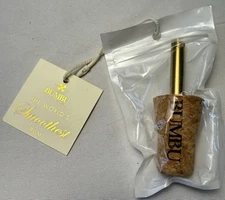 BUMBU Rum Liquor Pourer 2018 Lot Of 2  Metal Spout Stopper Pourer New FREE SHIP!