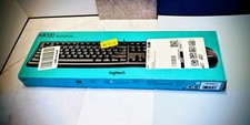 Logitech MK120 Wired USB Keyboard Mouse Desktop Combo 920-002565 Open Box New