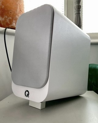 Q-Acoustics 3010i Desktop Riser - Paar - weiß - 3D-gedruckt