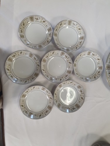 Noritake Dinner Set 5103 Barclay Used Fine China Incomplete Plates Bowls - Picture 8 of 22
