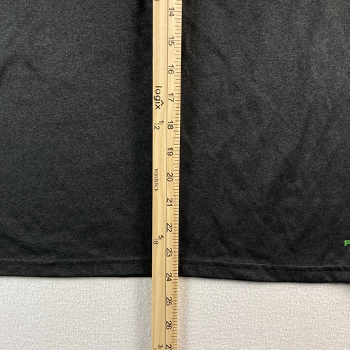 Boston Bruins Shirt Youth Large Black Reebok Center Ice Play Dry Long Sleeve NHL - Picture 10 of 10