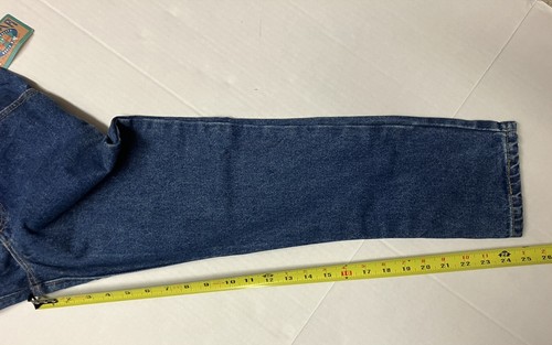 Vintage LA Gear Jeans Girls Size 8 22 x 25 High Rise Straight Heavy Cotton Denim - Picture 5 of 10