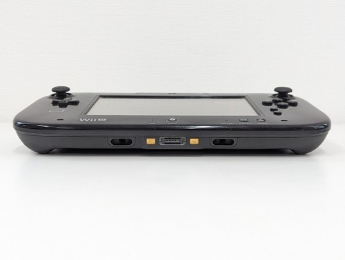 A61 Nintendo Wii U Negro Set 32GB Consola CAJA VER. WUP-101 Juego de Trabajo - Imagen 12 de 16