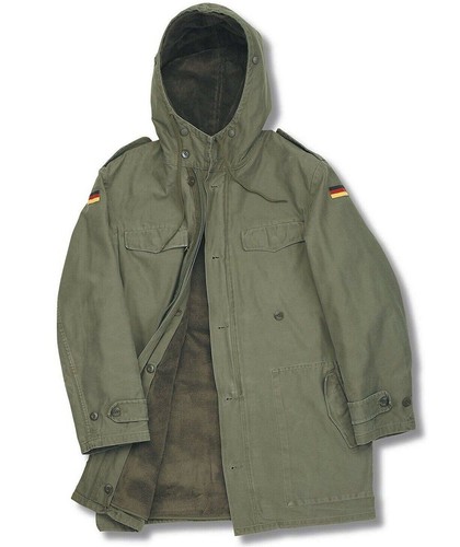 ORIGINAL BW GERMAN ARMY PARKA (170-180/104) SIZE 52 (SMALLER @ 23"P2P - MED/LRG)