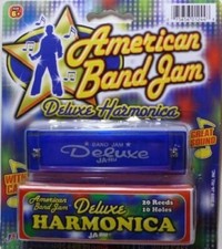 Harmonica with case JA-RU GOLD NEW