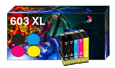 5 Patronen Tinte passt für Epson 603XL XP 4100 4105 3100 3105 2100 2105 WF2835