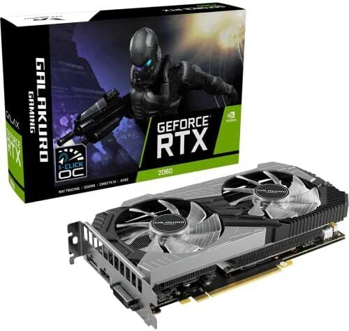 NVIDIA GEFORCE RTX 2060 12GB GG-RTX2060-E12GB/DF GDDR6 - Afbeelding 1 van 4