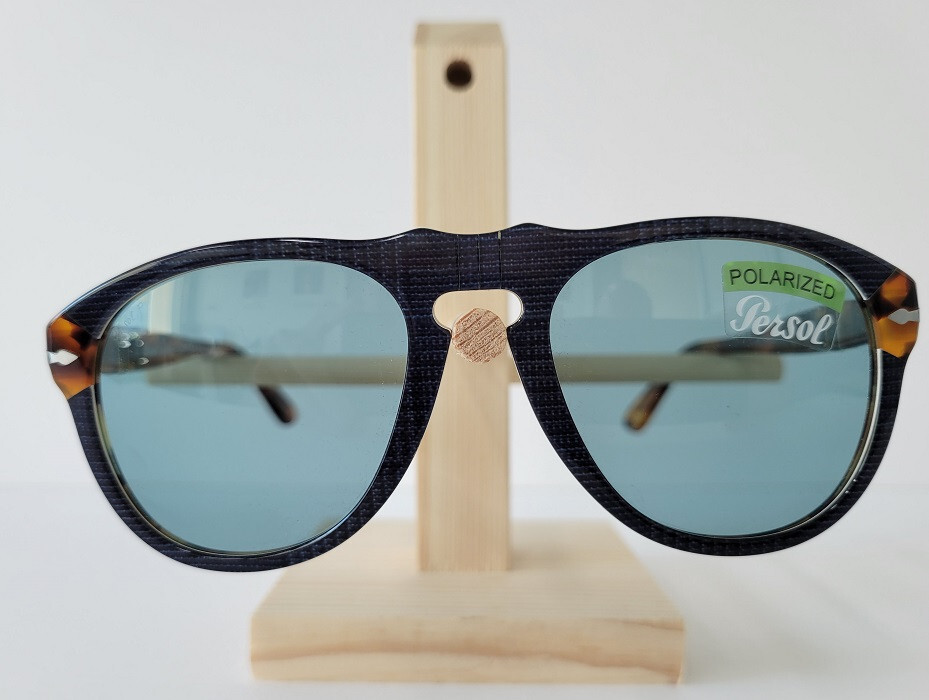 Persol Sunglasses 0649 Steve McQueen 10903r Blue Polarized 54mm