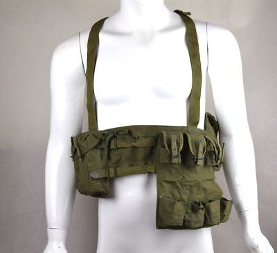 Surplus Vietnam War Chinese Type 63 Pouch Chest-rig Bandolier Mag Ammo ...