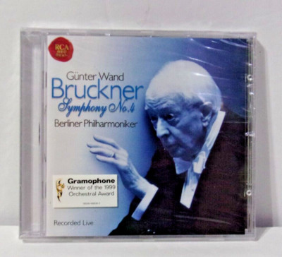 Bruckner Symphony No. 4, Gunter Wand, Berliner Philharmoniker, New, RCA Red Seal