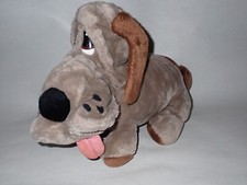 Vtg 1986 ANIMAL PLAYTHINGS Plush KENNEL CLUB SAD BASSET HOUND Wrinkle Puppy Dog