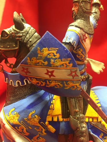 Middle Age Knight Calvary Charge - Whitemetal - Bild 2 von 11