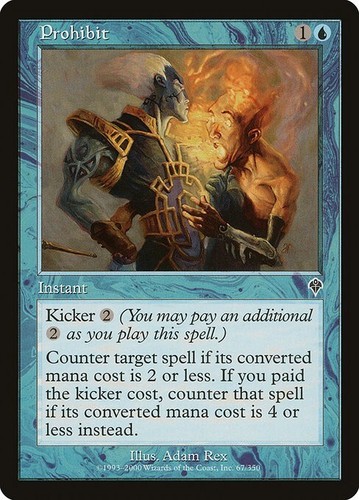 MTG - Invasion - Prohibit - Foil - NM+ | eBay