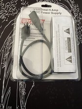 Qty1X CCTV Power Supply 4 Port 12VDC 5Amp for Security Analog Cameras