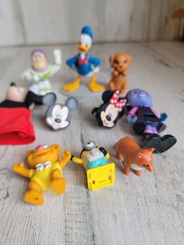 Variety disney Donald Duck mickey buzz lightyear muppet mini toy set - Picture 3 of 7