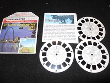 View-Master packet ST. LOUIS RIVERFRONT A 456 G3 style complete full color reels
