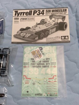 1/10 RC HIGH PERFORMANCE RACING CAR Tyrrell P34 1977 ARGENTINE GP
