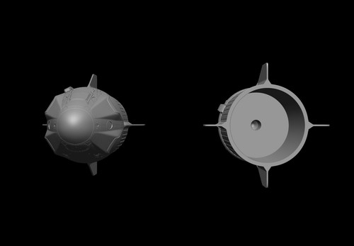SpaceX Crew Dragon Model Printing - File digital STL OBJ for 3D Printing - 第 10/21 張圖片