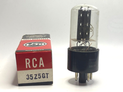 1 Stück 35Z5GT RCA Vakuumröhre Neu im Karton - Bild 1 von 6