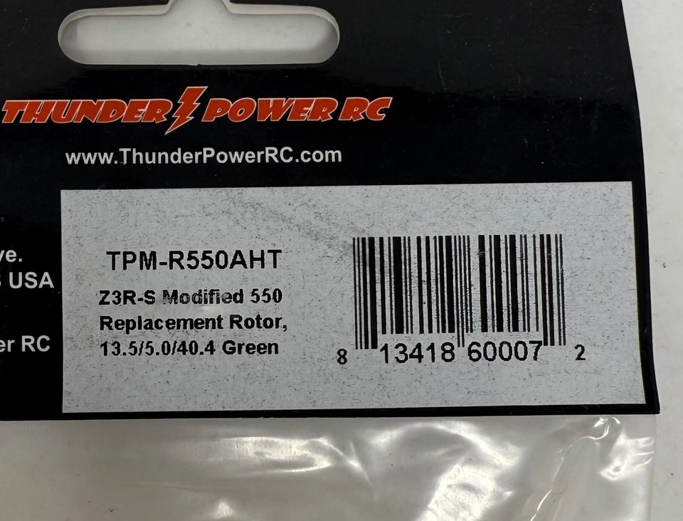 Thunder Power 13.5 MM High Torque Rotor for Thunder Power 550 Brushless Motor - Image 3 of 3