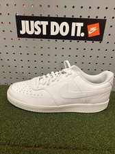 Nike Court Vision Low CD5463-100/ Air Force 1 Twin Shoes Triple White Size 14
