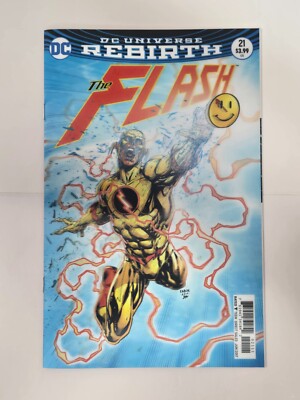 THE FLASH #21 NEAR MINT LENTICULAR 3D COVER 2017 DC COMICS b-431