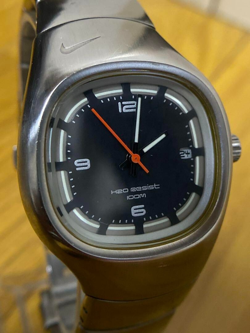 Rare All Steel Nike Triax Armored WR0073 H2O 100M Special