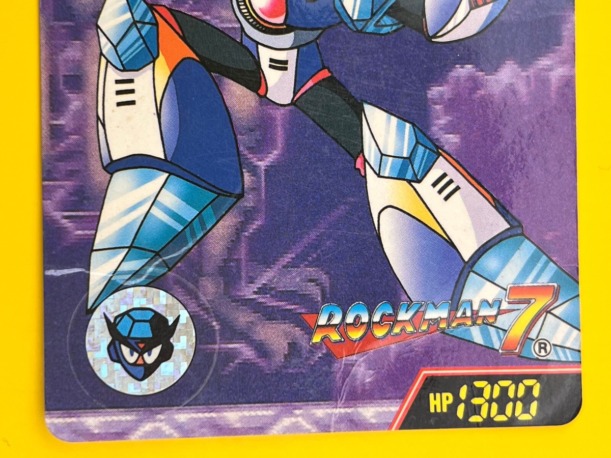 Freeze Man Mega Man Rock Man 7 Card No.19 TCG Capcom Japan Bandai