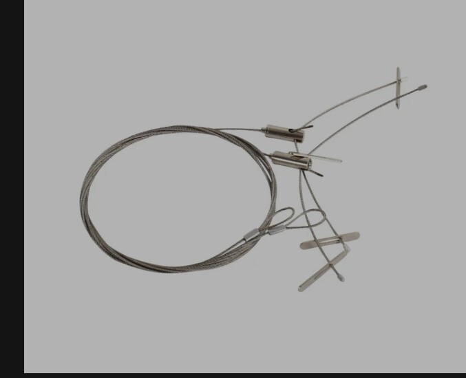 gripple aircraft cable 10' ft y toggle set of 2 for hanging lights eBay