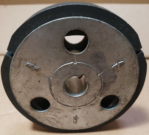 Conjunto de rotor Comet 5/8" ID x 3/16" KW x 4" con zapatas de hierro 204052 para S400 NOS - Imagen 5 de 6