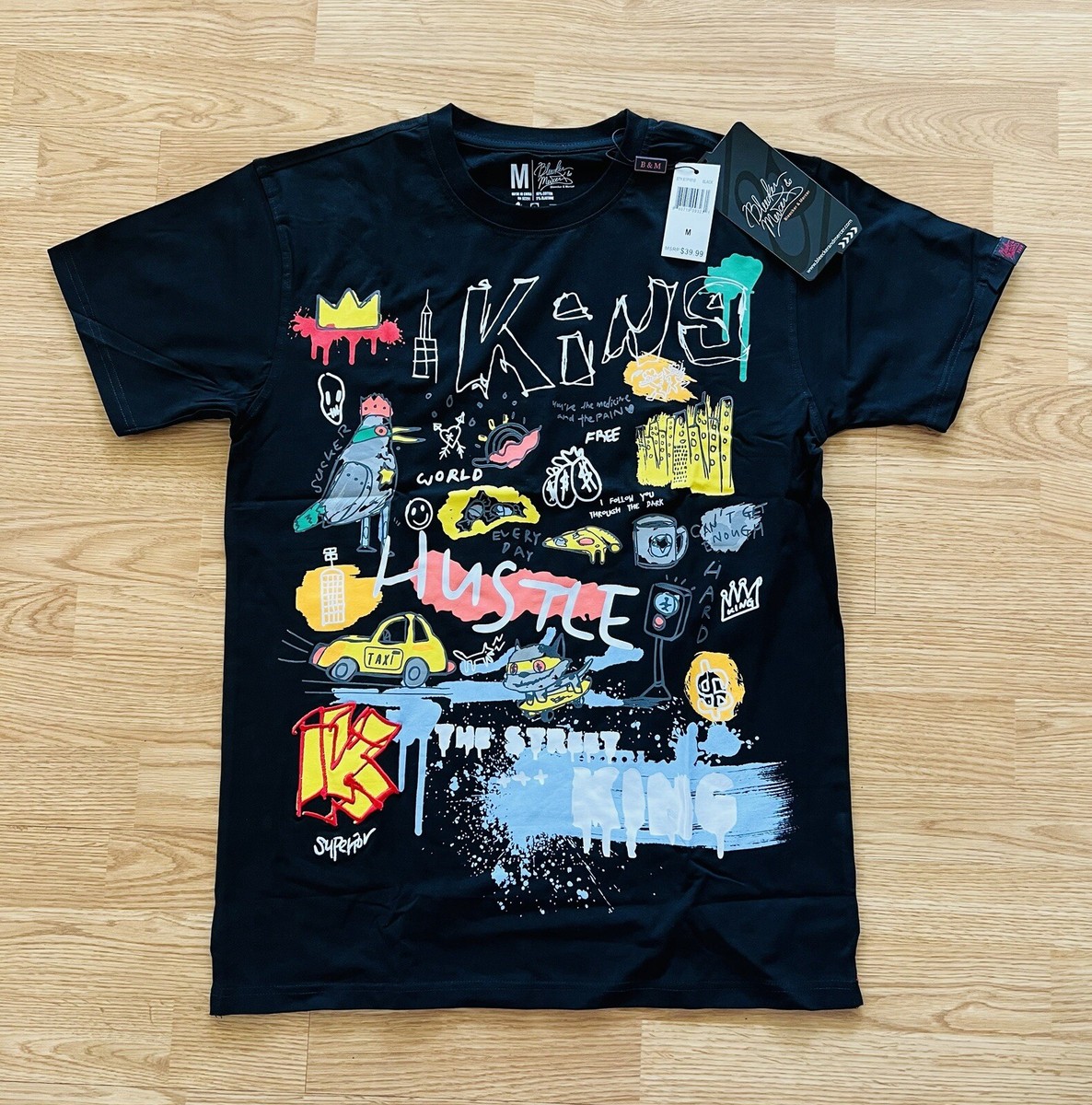 Bleecker & Mercer T Shirt For Men Size: M Color: Black | eBay