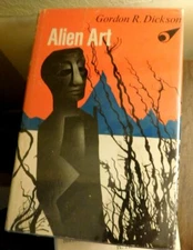 Alien Art by Gordon R. Dickson-First Edition/DJ-1973