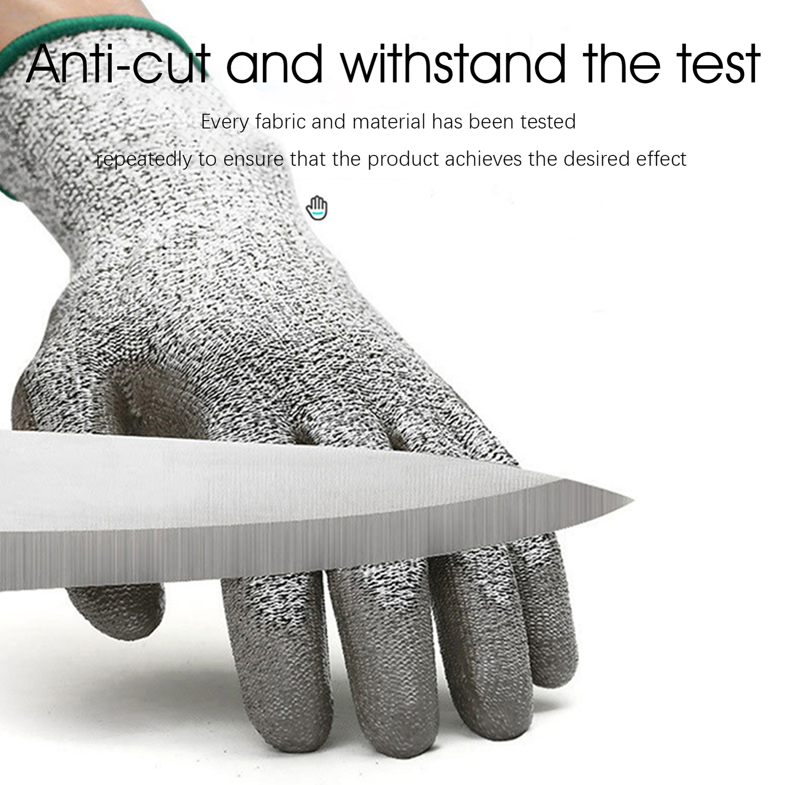 1 Paar Küchen-Sicherheits-Fleischschneider Handschuhe, elastische Metzgerhandsc