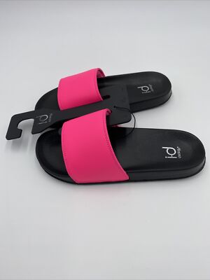 Ideology Men Sandals Neon Slide Falon Comfort Beach Pool  display picture 2