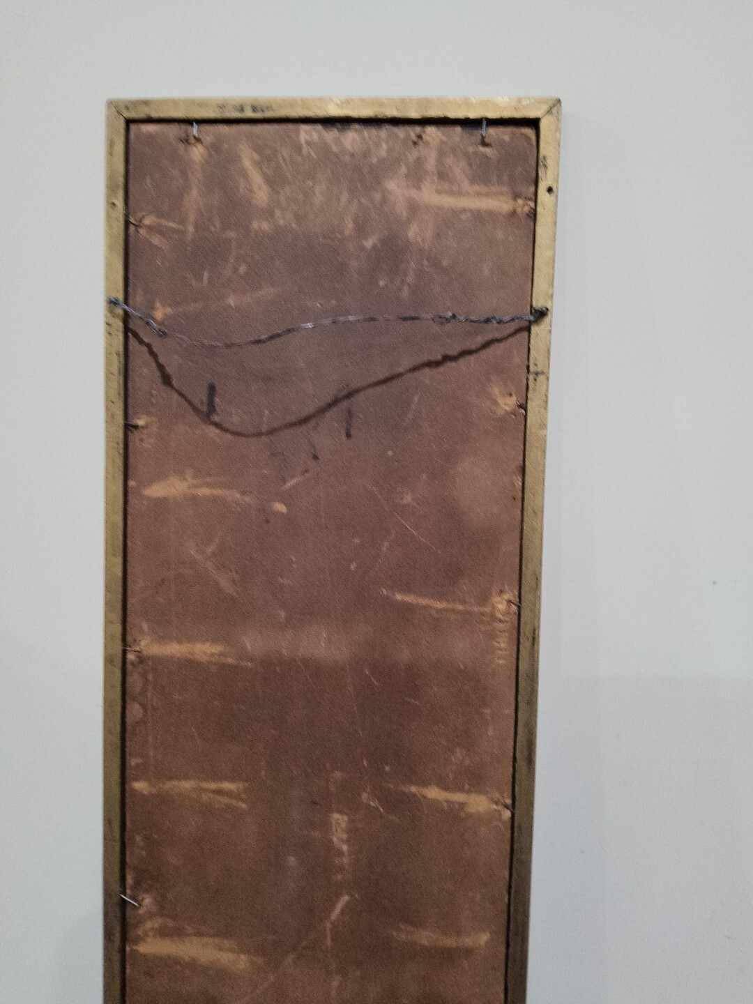 1914 Pabst Blue Ribbon Extract Yard Long American Flapper Girl Calendar Framed