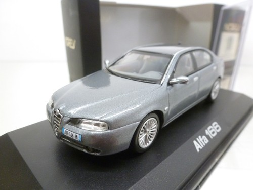NOREV 790003 ALFA ROMEO 166 FACELIFT SEDAN -VERY RARE- GREY 1:43 - GOOD IN BOX - Imagen 5 de 9