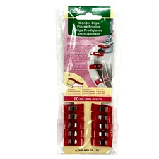 Handy Clover 10 Regular Wonder Clips Red 3155CV Sealed/NWT