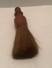 Antique Wooden Horse Hair Barber or Pastry Brush