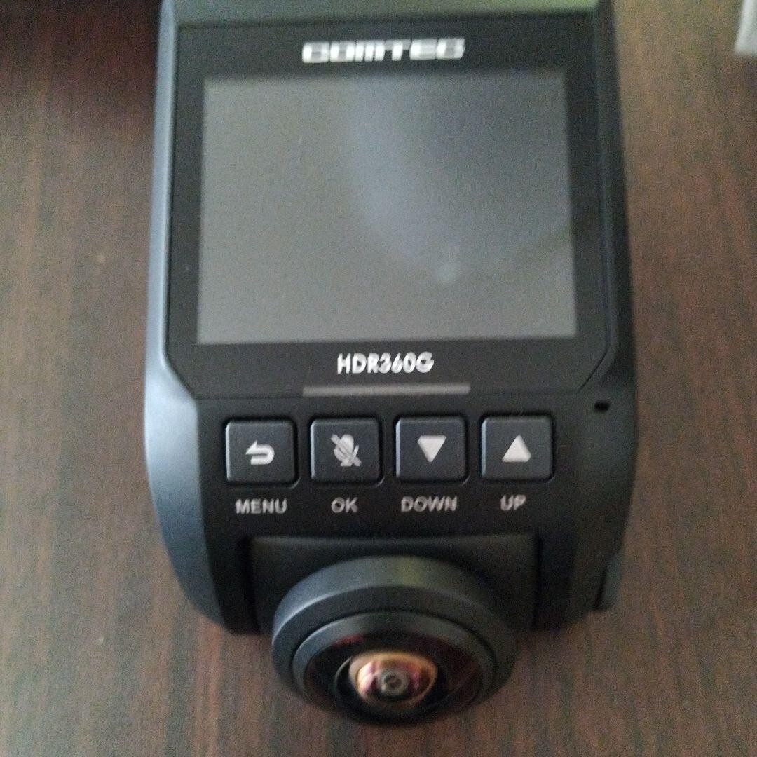 Comtec HDR 360G Dash Cam 360 Camera Safe Driving Aid | eBay
