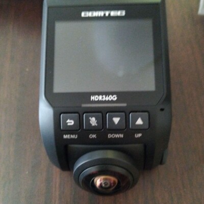 Comtec HDR 360G Dash Cam 360 Camera Safe Driving Aid | eBay