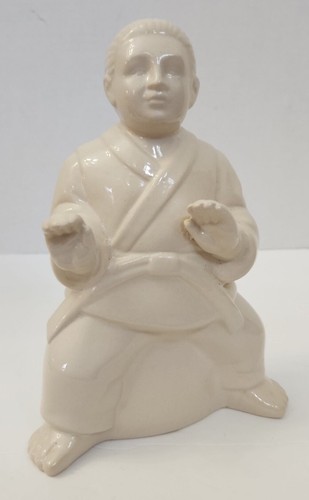 BENIHANA KARATE GUY SENSI MASTER CERAMIC FIGURE MUG PLANTER