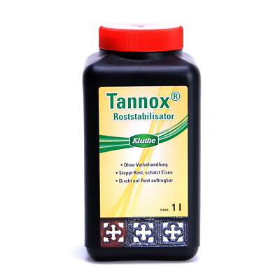 Rostumwandler Tannox Roststabilisator Kluthe Roststopp und Grundierung 1l T1000