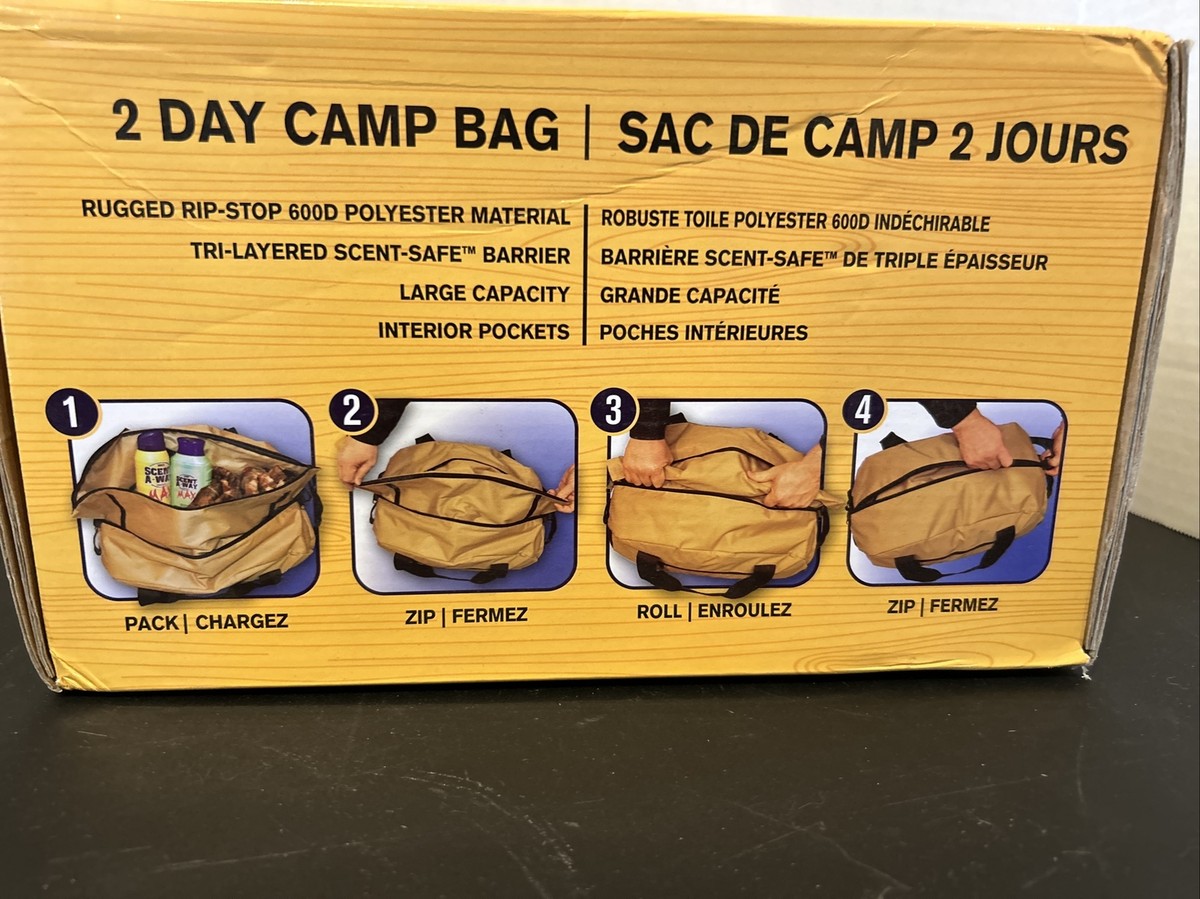 Sac Chasse Hunters Specialties Sac De Voyage Scent-A-Way - Gardez Vos Affaires Sans Odeurs Sac Rangement Chasseur